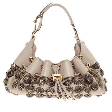 Burberry Embellished Mason Warrior Hobo 